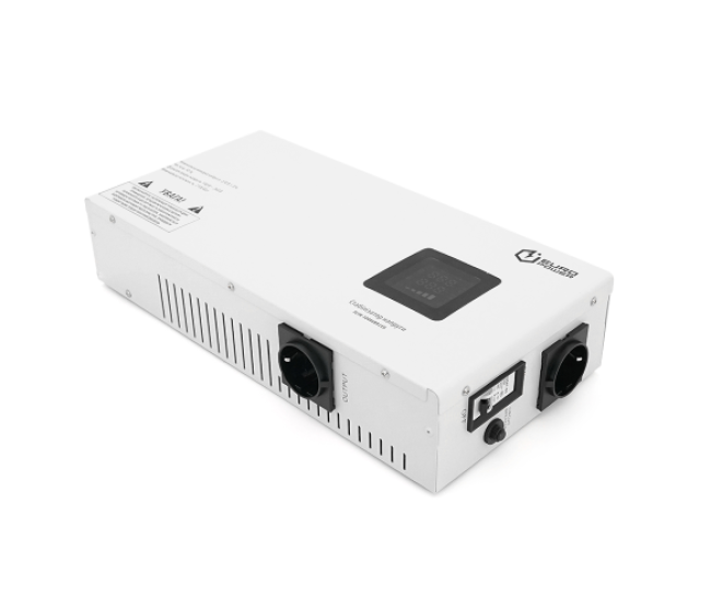Стабилизатор напряжения релейный настенного монтажа Europower SLIM-3000SBR LED, 3000VA 2700W, 140-270Vac