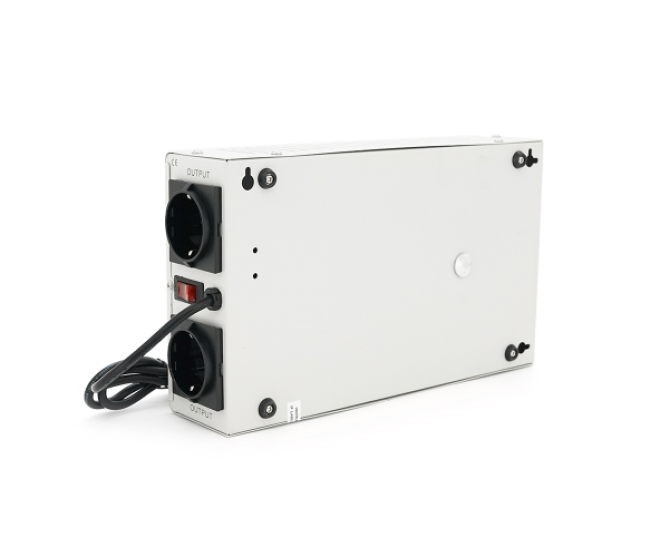 Стабилизатор напряжения релейный настенного монтажа Europower SLIM-2000SBR LED, 2000VA 1400W, 140-270Vac