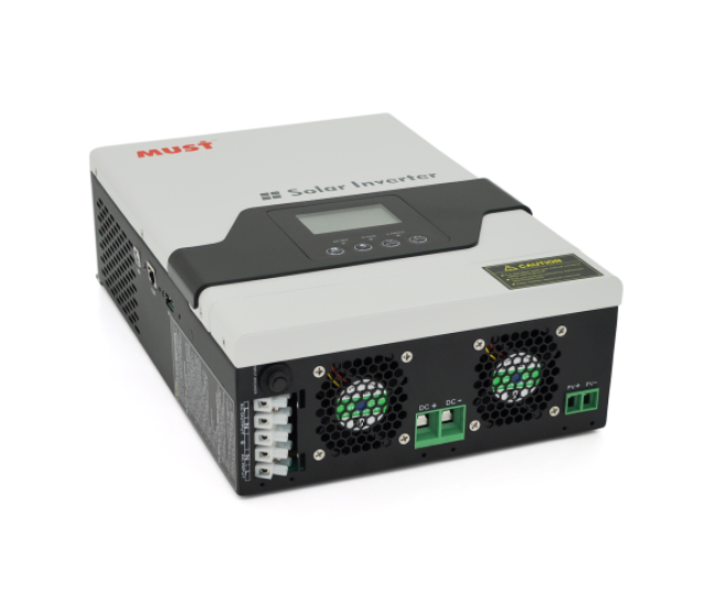 Гибридный инвертор MUST PV18-1012VPM II, 1000W, 12V, ток заряда 10/20A, 160-275V, MPPT (45А, 105 Vdc)