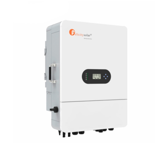 Гибридный инвертор трехфазный низковольтный Felicity T-REX-10KLP3G01 10kW,48V MPPT(160-850) 200A