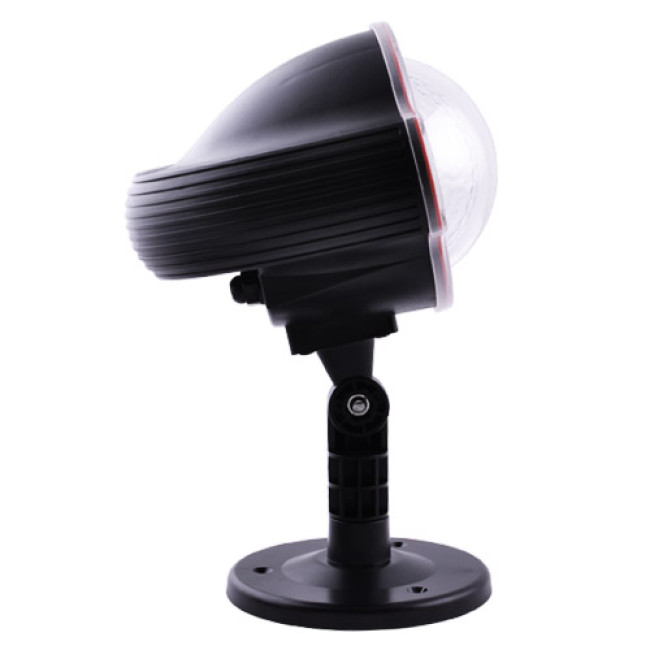 Світлодіодний лазерний проектор Star Shower Snow 809-white, будинок + вулиця, 2 кронштейни, Waterproof