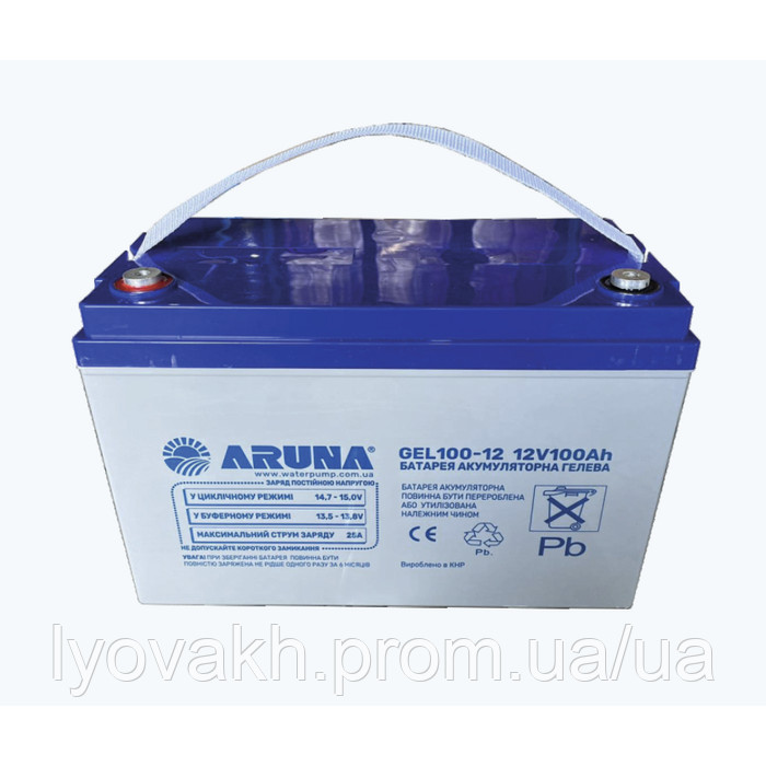 Батарея аккумуляторная GEL120-12 ”ARUNA”